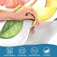 thumbnail image 3 of Yayeee Kitchen Curtains Tier Pair Light Filtering 27"x24" Rod Pocket Short Cafe Window Panel, Candy Orange, 3 of 7
