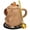 15 OZ Brown Capybara Mug, variant on Farcauo Cute Frog Coffe Mug with Spoon Frogs Print Stuff Gift 420ml Ceramic Tea Coffee Cup Kawaii Frog Mugs Funny 3D Animal Cups Birthday Gifts for Boys Girls Teens Frogs Lovers