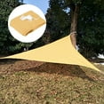 thumbnail image 5 of Outdoor Sun Shade Sails Canopy Cover Net Triangle Shape for Patio Garden 3*3*3M,, 5 of 5