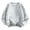 Grey, variant on newwalpole Girls Fashion Sweatshirt with Colorful Design, Cotton Crewneck Sweatshirt with Tie Dye Technology (Blue, 12-18 Months)
