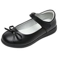 thumbnail image 4 of ibiyuan Toddler Girls Dress Shoes Little Kids Mary Jane Ballet Flats Flower Girl Wedding Party School Uniform Shoes, 4 of 5