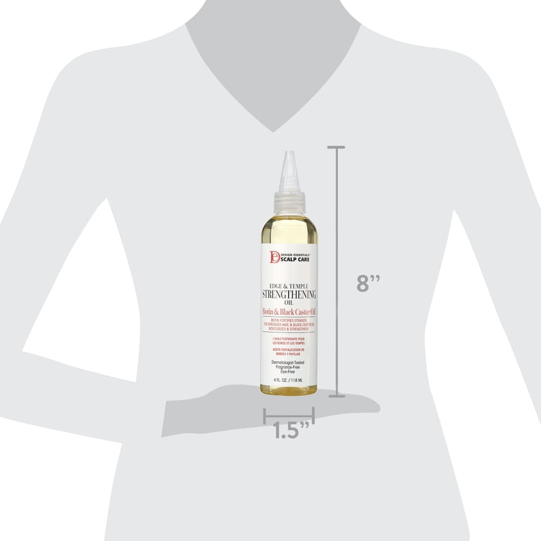Design Essentials Edge & Temple Strengthening Hair Oil, 4 fl oz photo 8