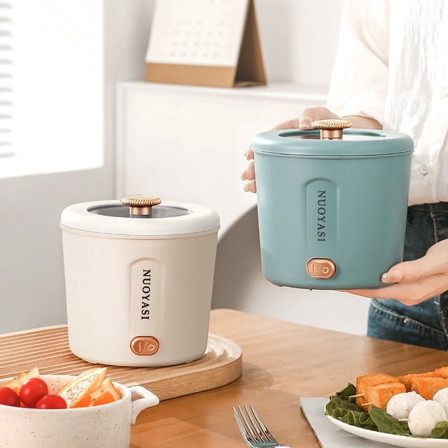 Mini cocina eléctrica de 110 V para dormitorio, pequeña cocina eléctrica, olla para fideos, olla doméstica integrada, pequeña olla eléctrica, olla eléctrica, olla eléctrica