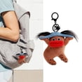 thumbnail image 2 of Osdhezcn Cartoon Key Chain Sausage Mouth Doll Keychain Soft Plush Bag Keyring Accessory, 2 of 9
