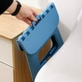 thumbnail image 5 of Kumdkd Folding Camping Stool – Ultralight Portable Camping/Home Stool, Space-Saving Indoor Outdoor Seat for Kitchen, Garden, Travel (1.02lb, 4 Colors), 5 of 6