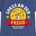 thumbnail image 3 of Peanuts - Snoopy Spass An Der Freud - Toddler & Youth Girls Short Sleeve Graphic T-Shirt, 3 of 6