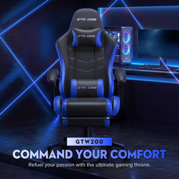 Free Shipping! GTRACING GTWD-200 Ergonomic Gaming Chair with