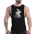 thumbnail image 2 of Ropa de gimnasio para hombre, camiseta sin mangas transpirable para las cuatro estaciones, camiseta sin mangas para baloncesto, moda para exteriores, ocio, secado rápido, Y2k Sport Fnaf, 2 of 5