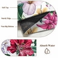 thumbnail image 2 of Spring Blooms Botanicals Area Rug 4x6 Washable Rug Non Slip Colorful Summer Botanical Large Area Rug Indoor Floor Carpet for Entryway Bedroom Kitchen Living Room Home Office Dining Room Nursery, 2 of 8