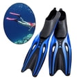 thumbnail image 4 of Esnórquel para adultos Sunnimix a pie buceo Azul Aletas de natación, 4 of 8