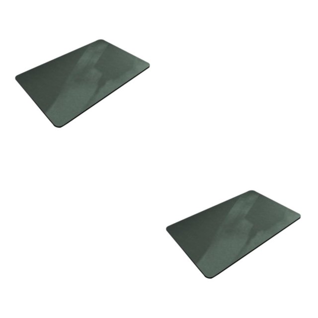 maskred Quick-dryNon-slid Bath Rug Soft Texture Anti-skid Bottom No Surface No Shedding Bath Rug-Rubber GFT1101 40*60cm 2Set