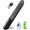 Black, variant on Wireless Presenter Remote with Air Mouse Control, Rechargeable USB A&C Presentation Clicker PPT Pointer RF 2.4GhZ PowerPoint Clicker Slide Advancer for Computer Laptop Mac
