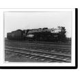thumbnail image 2 of Historic Framed Print, CB&Q locomotive no. 5629, constructed as Cass 0-5-A-1940, West Burlington Shops, but later modified to 0-5-B. On service in Lincoln Division, Feb. 1955, 17-7/8" x 21-7/8", 2 of 9