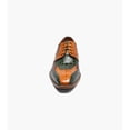 thumbnail image 3 of Stacy Adams Tristano Modified Bike Toe Oxford Shoes Green Multi 25694-340, 3 of 8