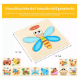 thumbnail image 5 of Juguete Educativo Rompecabezas Figuras Surtidas Para Niños 24 PZS, 5 of 5