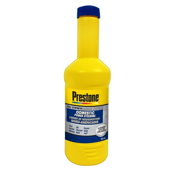 Prestone® Fully Synthetic Domestic Vehicle Power Steering Fluid, Prestone® Domestic Vehicle Power Steering Fluid