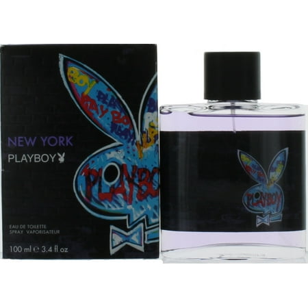 Playboy New York by Playboy for Men EDT Cologne Spray 3.4 oz. New in