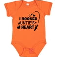 thumbnail image 3 of Inktastic I Hooked Auntie's Heart with Fishing Rod Boys or Girls Baby Bodysuit, 3 of 5
