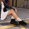 thumbnail image 7 of DREAM PAIRS FuzzyClassic Platform Mini Boots for Women Suede Genuine Leather, Classic Winter Ankle Snow Boots with Memory Foam Insole Lightweight Anti-Slip Outsole Outdoor, 7 of 7