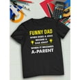 thumbnail image 6 of Funny Dad Gifts - 'When Does a Joke Become a Dad Joke? When It Becomes A-Parent' Shirt, Hat, and Socks Set for Men - Father's Day Gift Idea - Small Shirt - Unique and Hilarious Gifts for Dad, 6 of 6