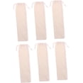 thumbnail image 1 of 6 Pièces Porte Couverts Sac à Couverts Conteneur de Stockage de Paille de Boisson Boîte de Stockage de Paille de Silicone Mini Valise Sac de Boisson de Voyage, 25 * 7,2 Cm, 1 of 5
