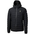 thumbnail image 2 of Men's Cutter & Buck  Black Appalachian State Mountaineers Mission Ridge Repreve Eco Insulated Puffer Full-Zip Jacket, 2 of 3