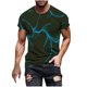 thumbnail image 1 of Camisetas de Manga Corta para Hombre Imprimir Cuello Redondo Camiseta de Moda Casual, Camiseta de Disfraz de Poliéster para Uso Al Aire Libre, Diario Y de Verano de Primavera, 1 of 5