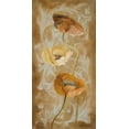 thumbnail image 2 of Loreth, Lanie 18x32 Black Ornate Wood Framed with Double Matting Museum Art Print Titled - Poppies de Brun I, 2 of 4