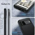 thumbnail image 2 of KOMI Case for Google Pixel 6A, 360 Degree Full Body Rugged with Built-in Screen Protector Heavy Duty Protection Slim Fit Shockproof Cover for Google Pixel 6A Phone Case 6.1" (Negro), 2 of 5