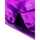 thumbnail image 5 of Chaleco Con Cuello En U Para Mujer, Sin Mangas, Para Fiesta, Clubwear, Camiseta Corta Metálica Brillante Púrpura M, 5 of 5