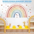 thumbnail image 4 of Adhesivo de pared CODOHI Watercolor Rainbow con cita inspiradora, 4 of 7