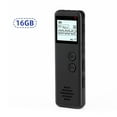 thumbnail image 3 of Digital Voice Recorder Voice Activated Recorder Noise Reduction Dictaphone MP3 Player HD Recording 10h Continuous Recording Line-In Function for Meeting Lecture Interview Class MP3 Record, 3 of 7