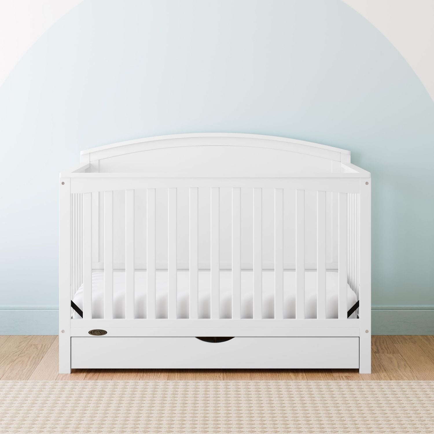 Graco Bellwood 5-in-1 Convertible Crib with Drawer