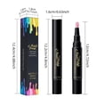 thumbnail image 3 of Water Nail Polish Pen Set 24 Colors, Air Dry Nail Art Pens No Lamp Needed, Control Brush Tip for DIY Manicure, 5ml Quick Dry Nail Paint for Women Teens, 3 of 9