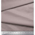 thumbnail image 2 of Soimoi Pink Poly Georgette Fabric Artistic Geometric Fabric Prints By Yard 42 Inch Wide, 2 of 5