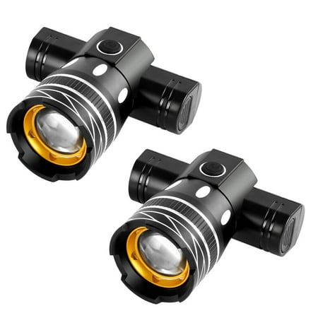UPC: 0686557732498 | US 2-4 Pc Bicycle Light Rechargeable Cycling LED Front Headlight Lamp Waterproof