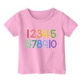 thumbnail image 6 of JIAYUE Boys Girls T-Shirts O-Neck Kids Number Print Short Sleeve Casual Comfortable Tee For Youth Basic Lovely Children Tops, 6 of 6