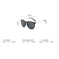 thumbnail image 2 of Gafas De Sol Estilo Ojo De Gato Vintage Protección Contra Rayos Gafas De Sol Espejadas Gafas De Sol Vintage Mujeres Hombres Retro Conducción Gafas Unisex Yuarrent VI006998-00, 2 of 3