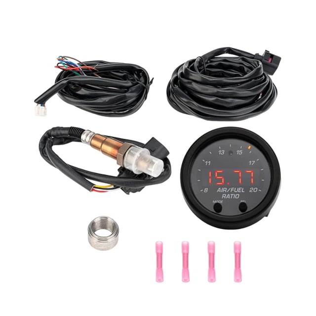 Kit de medidor de relación de combustible y aire Kenally Wideband 02 UEGO Sensor de oxígeno para coche