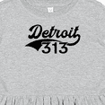 thumbnail image 4 of Inktastic Detroit 313 Girls Toddler Dress, 4 of 5