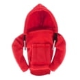 thumbnail image 3 of Sudadera con capucha divertida con funda protectora de terciopelo holandés para palanca de cambios de coche Rojo, 3 of 9
