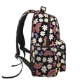 thumbnail image 4 of Haiem Rainbow Flowers Printed School Backpack,Casual Travel Lightweight Backpack,Durable Comfortable Multifunctional Backpack,Laptop Backpack, 4 of 5