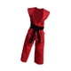 thumbnail image 1 of 1:12 Figuras de acción a escala Samurai Kimono Outfits Accesorios Caballero de muñecas de disfraz de modelos blandos 6 "Figuras de lucha contra judo rojo, 1 of 8