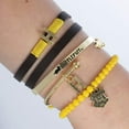 thumbnail image 2 of Harry Potter Hufflepuff Friendship Bracelet Gift Set - 4 Pack, 2 of 6