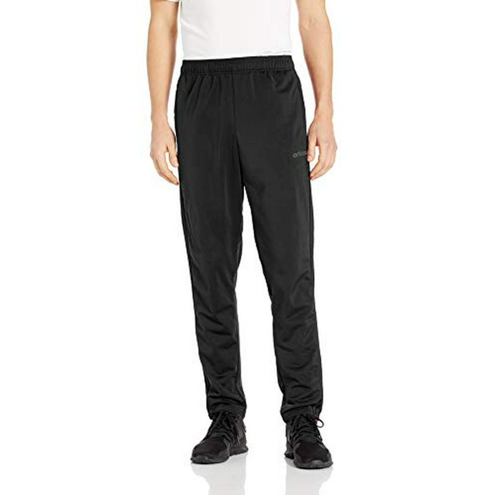 Adidas - adidas Essentials Men's 3-Stripes Tapered Pants, Black/Black ...