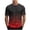 Red, variant on Men's Graphic T Shirt Crew Neck Gradient Color Short Sleeve Shirts Hawaii Tropical Palm Tree Print Casual Tees