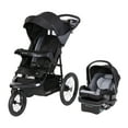 thumbnail image 2 of Baby Trend Expedition Zero Flat Jogger Travel System with Led Lights with EZ Lift Plus Infant Car Seat and Base, 2 of 15