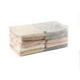 thumbnail image 1 of Large Capacity Clear Organizer Foldable Storage Pouch for Sweater Bed Sheet and Travel, 1 of 4