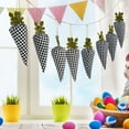 thumbnail image 6 of Homesteed 14*4 Easter Decor Carrot Garland Easter Banner for Mantle Bunny Birthday Decorations Spring Garland for Home Photography Props, 6 of 9