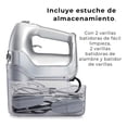 thumbnail image 4 of Batidora de Mano Hamilton Beach Profesional 5 Velocidades y Función QuickBurst con Tecnología Slow Start 120W Plateado, 4 of 8